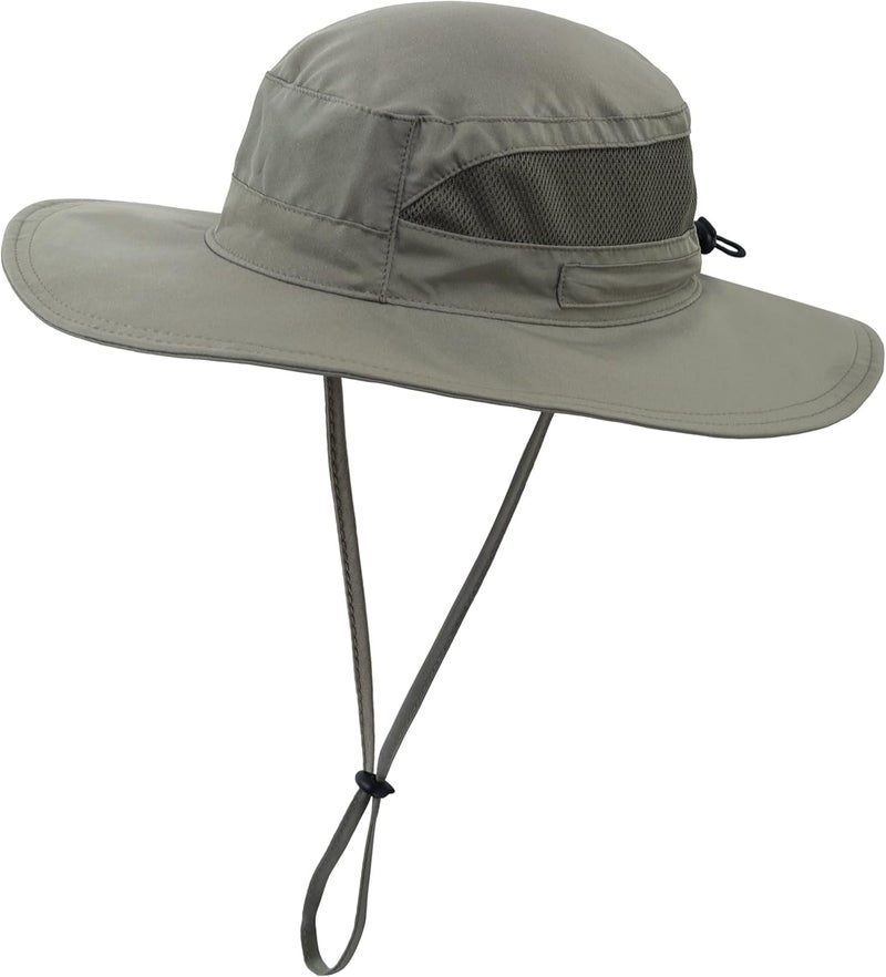 Connectyle Women's UPF 50+ Sun Hat UV Protection Wide Brim Bucket Hat Summer Beach Hats Fishing Hiking Outdoor Safari Hats - Image 1